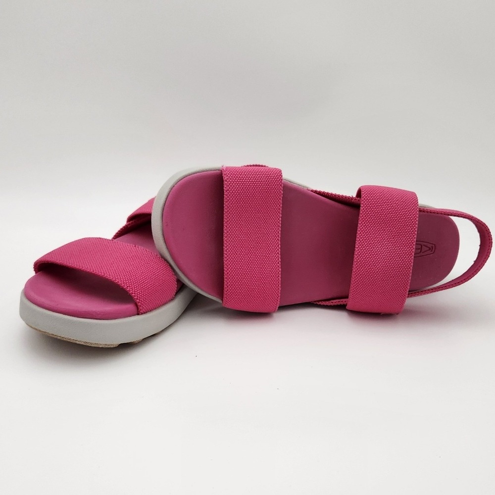 Keen Elle Backstrap Sandals Women 8.5 Pink 1024716 Stretch Outdoor Comfort